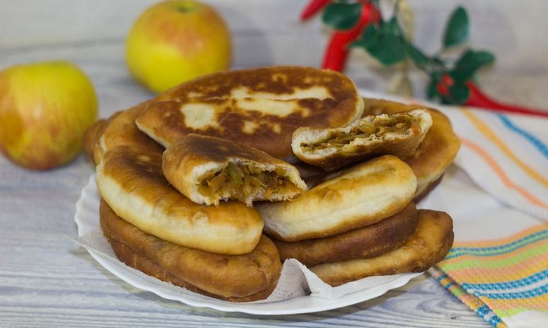 Рецепт пирожков с квашеной капустой жареные