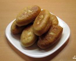 Пирожки с сайрой и рисом