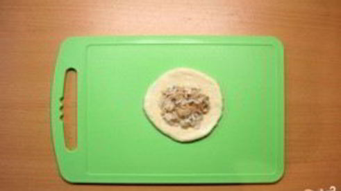 пирожки с сайрой и рисом