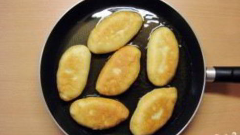 пирожки с сайрой и рисом