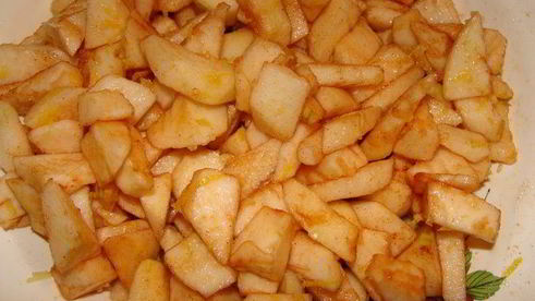 пирожки с яблочно-лимонной начинкой