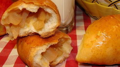 пирожки с яблочно-лимонной начинкой
