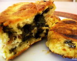 Пирожки со щавелем