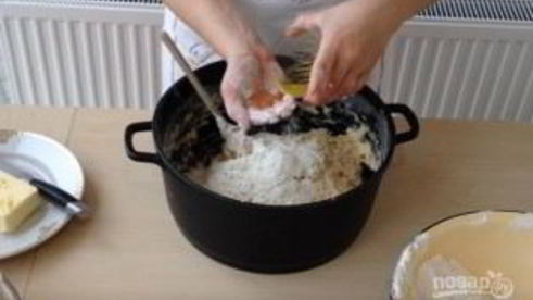 пирожки в духовке с мясом и другой начинкой