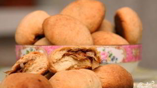 Постные пирожки с капустой