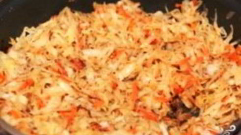 постные пирожки с капустой