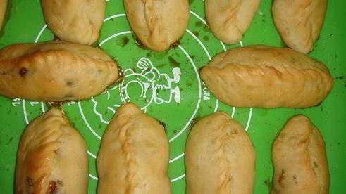 постные пирожки с повидлом