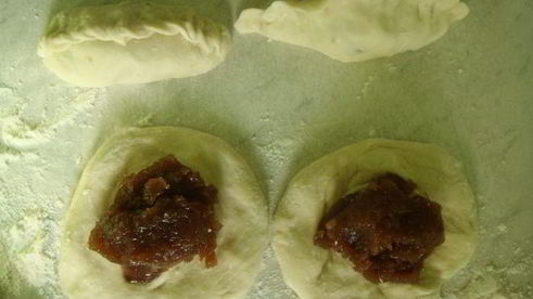 постные пирожки с повидлом