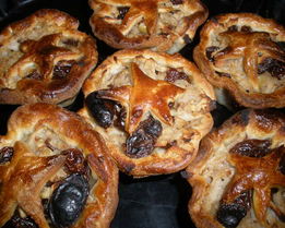 Рождественские пирожки-звездочки