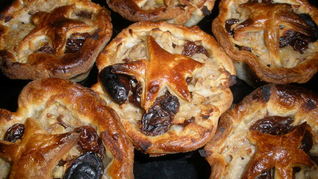 Рождественские пирожки-звездочки