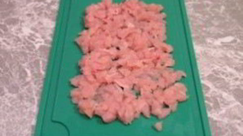 слоеные пирожки с курицей