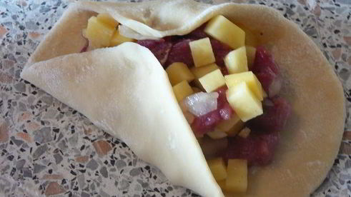 эчпочмак-настоящий татарский треугольник