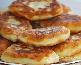 Жареные пирожки с капустой