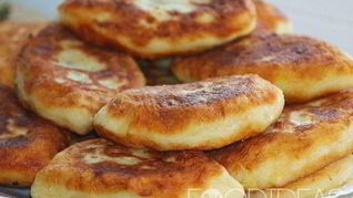 Жареные пирожки с капустой