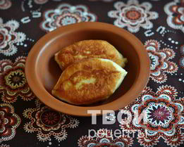 Жареные пирожки с картошкой