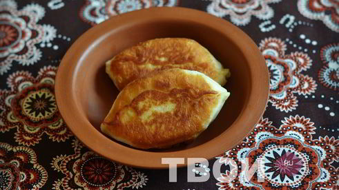 жареные пирожки с картошкой