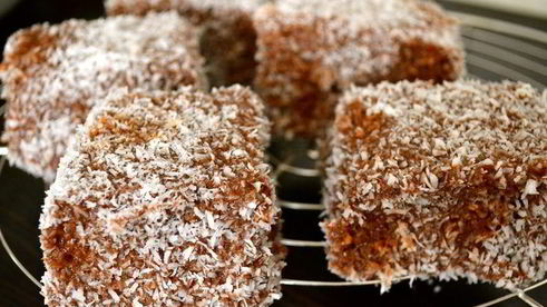 австралийское пирожное ламингтон