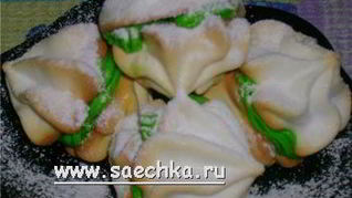 Белковое пирожное Поцелуйчики