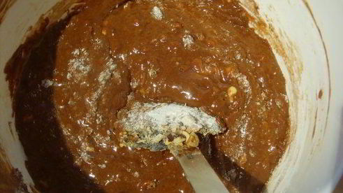 брауни и шоколадный парфе