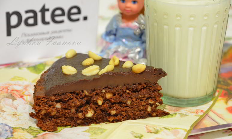 Рецепт брауни с арахисом