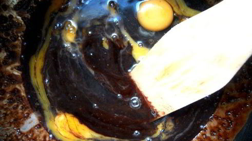 брауни с клюквой и грецкими орехами