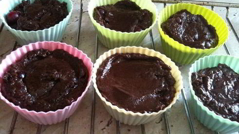 брауни с клюквой