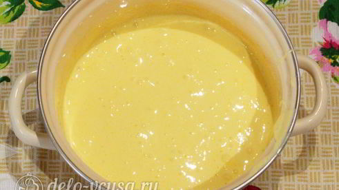 брауни с творогом и вишней