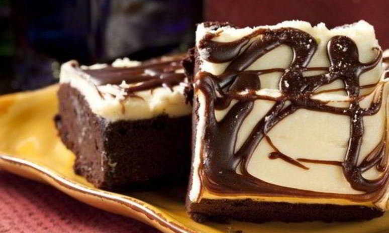 Рецепт брауни с ванильной глазурью