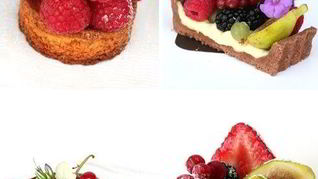 Малиновые пирожные