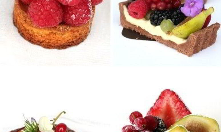 Рецепт малиновых пирожных