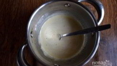 медовое пирожное с начинкой