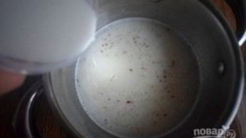 медовое пирожное с начинкой