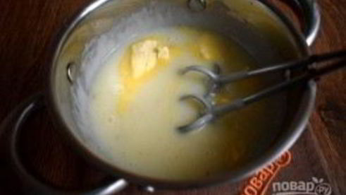 медовое пирожное с начинкой