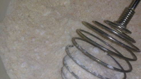 миндальные пирожные с творожно-марципановой прослойкой