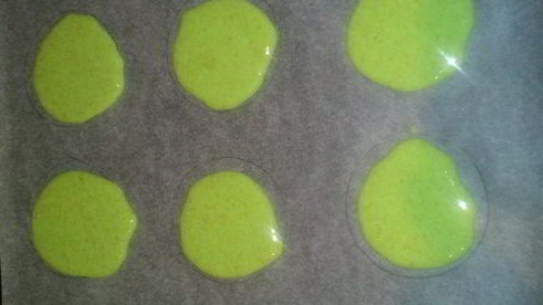 миндальные пирожные с творожно-марципановой прослойкой