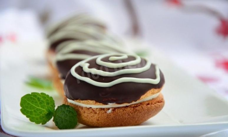 Рецепт пирожного буше бисквитного