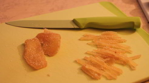 пирожное картошка с имбирем