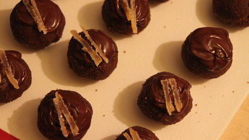 пирожное картошка с имбирем