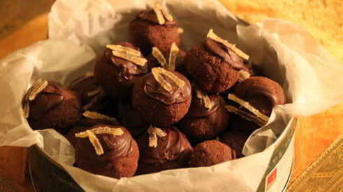 пирожное картошка с имбирем