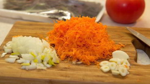 пирожное курица под соусом