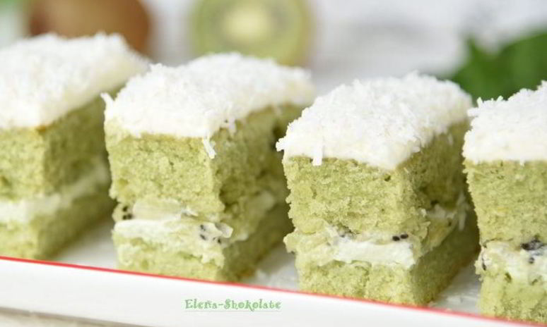 Рецепт пирожного под снежинками