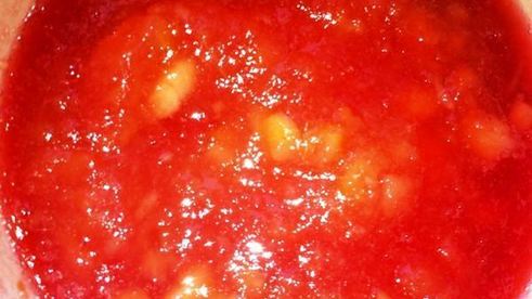 пирожное с карамелизированными овсяными хлопьями