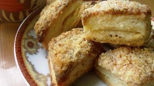 Пирожное со штрейзелем