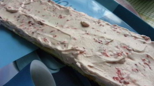 пирожные нежность с малиной