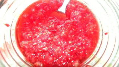 пирожные нежность с малиной