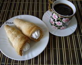 Пирожные трубочки