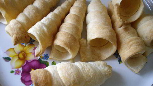 пирожные трубочки