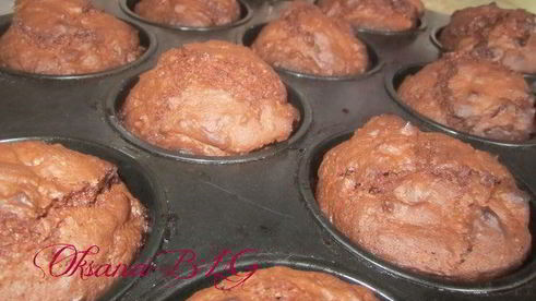 шоколадно-ореховые брауни