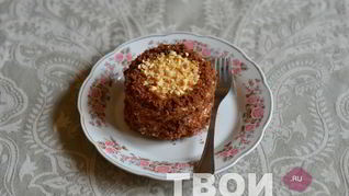 Шоколадное пирожное