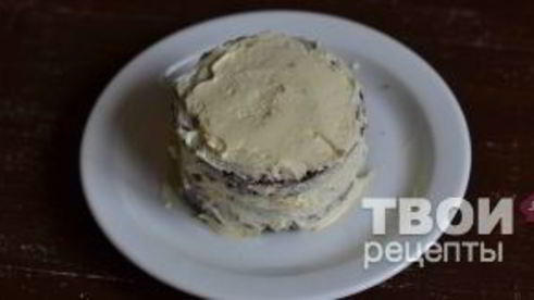 шоколадное пирожное